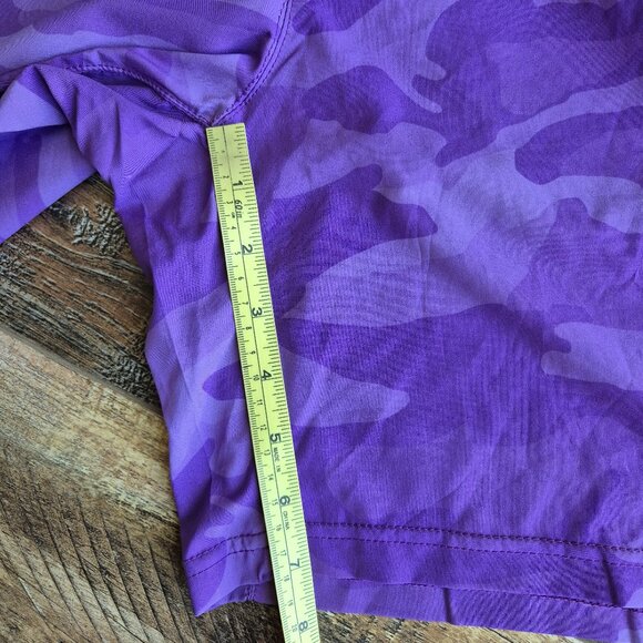 NWT FOCO NFL Minnesota Vikings Tonal Camouflage Shorts Pocket Drawstring Purple - Picture 12 of 13